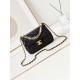 Chanel MINI FLAP BAG AS4384 Lambskin & Gold-Tone Metal Black High