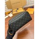 Louis Vuitton DOPP KIT TOILET POUCH Monogram Eclipse coated canvas M46354 Top