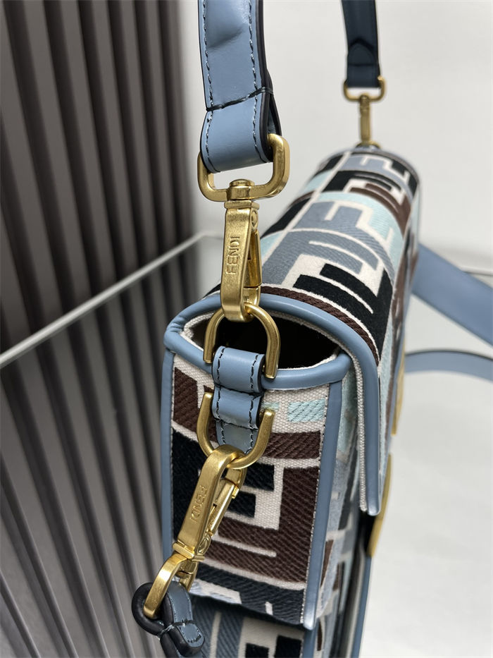 BAGUETTE canvas bag Multicolor Blue High