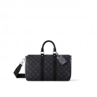 Louis Vuitton Keepall Bandoulière 35 Monogram Eclipse Reverse coated canvas M46655 Top