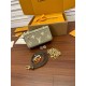 Louis Vuitton POCHETTE MÉTIS EAST WEST Monogram Empreinte embossed cowhide leather M23081 Top