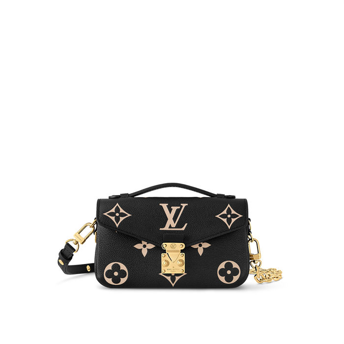 Louis Vuitton POCHETTE MÉTIS EAST WEST Monogram Empreinte embossed cowhide leather M46596 Top