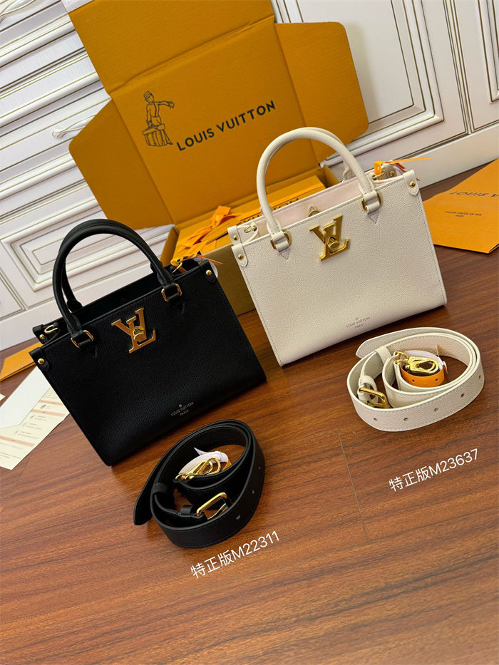 Louis Vuitton Lock & Go Grained calf leather M22311 Top