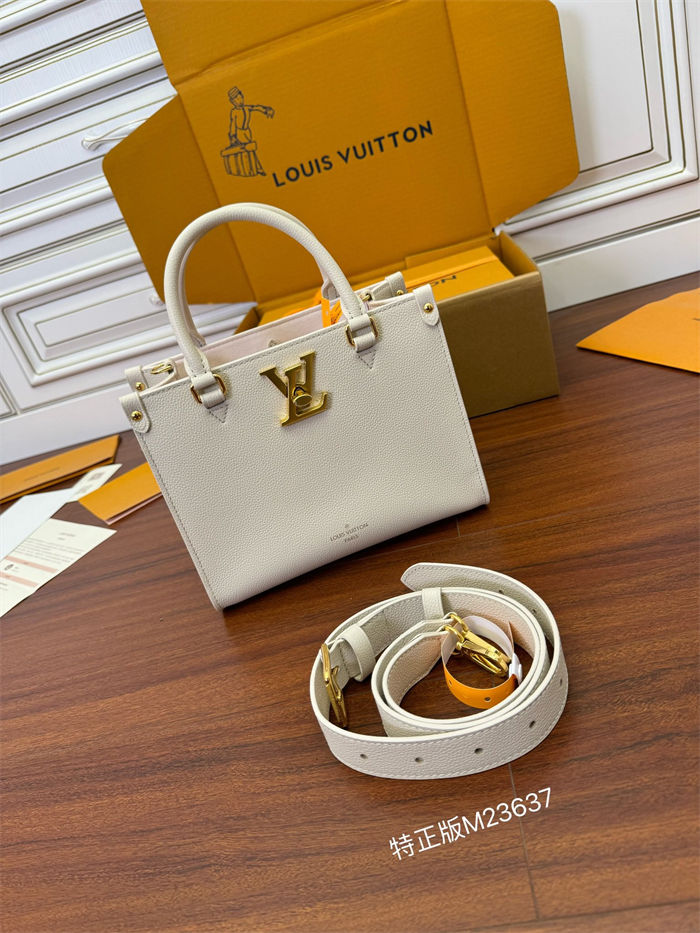 Louis Vuitton Lock & Go Grained calf leather M22311 Top