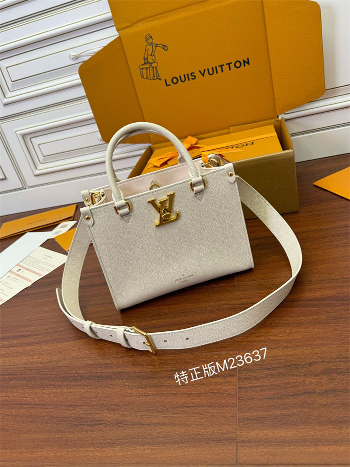 Louis Vuitton Lock & Go Grained calf leather M22311 Top