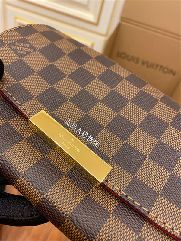 Louis Vuitton Favorite PM Bag Damier Ebene N41276 Top