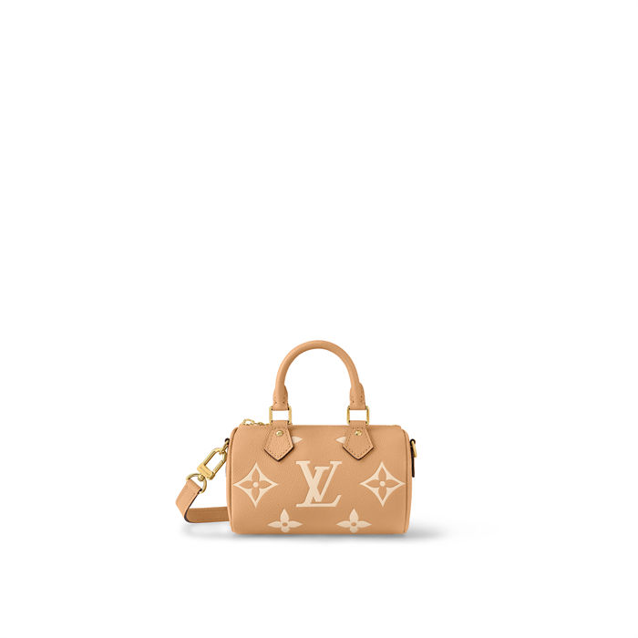 Louis Vuitton NANO SPEEDY Monogram Empreinte Leather M81457 Top