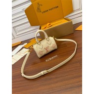 Louis Vuitton NANO SPEEDY Monogram Empreinte Leather M81913 Top