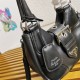 Prada Moon padded nappa-leather bag 1BA381 Black High