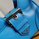 Prada Moon padded nappa-leather bag 1BA381 Blue High