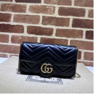 GG MARMONT MINI BAG With Card Case 751526 Black High