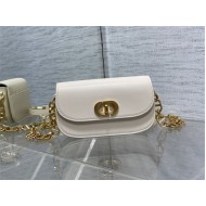 Small 30 Montaigne Avenue Bag Box Calfskin Ivory High