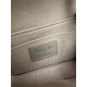 Small 30 Montaigne Avenue Bag Box Calfskin Beige High