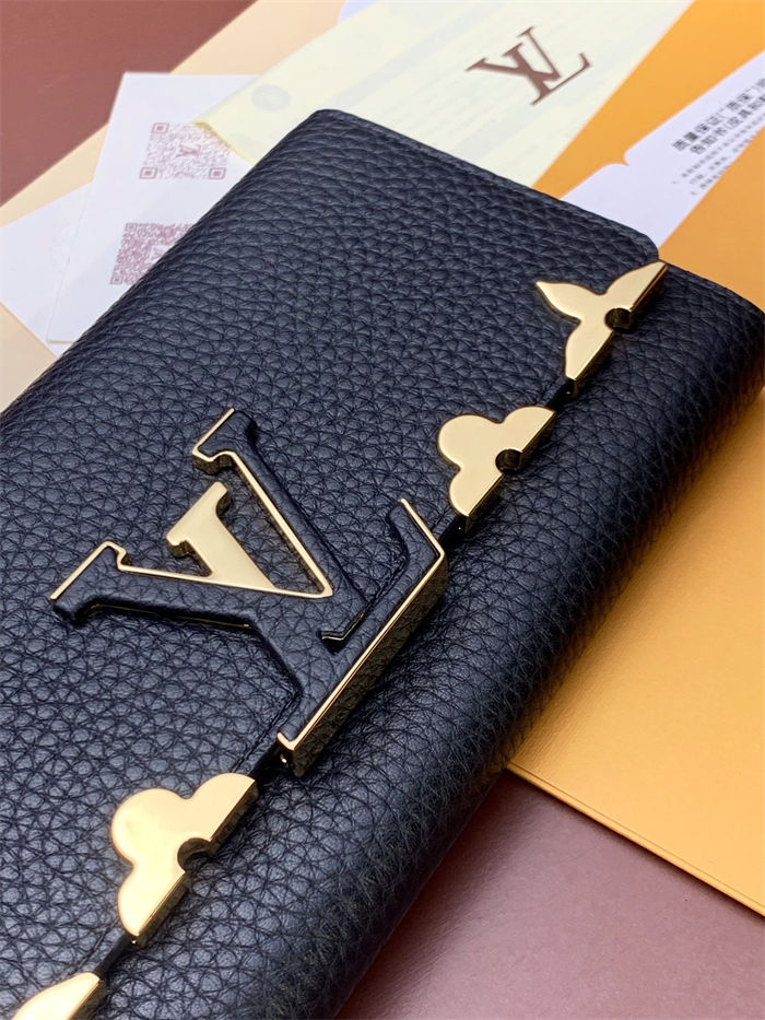 Louis Vuitton Capucines Wallet Taurillon leather M64551 High