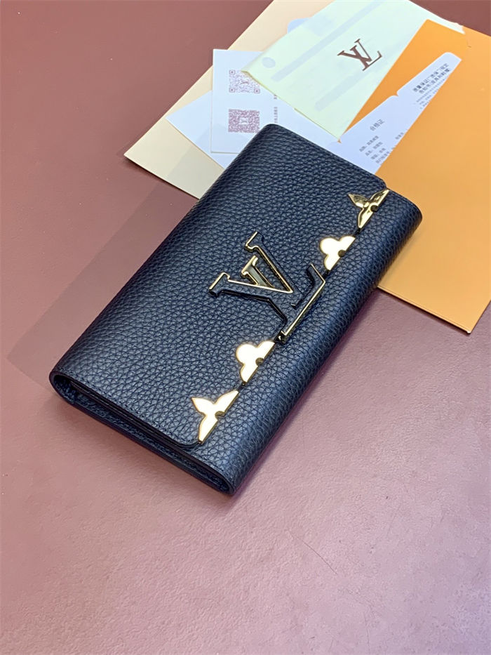 Louis Vuitton Capucines Wallet Taurillon leather M64551 High