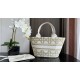 DIOR HAT BASKET BAG Macrocannage Embroidery High High