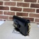 GUCCI HORSEBIT 1955 MINI BAG 752002 Leather Black High