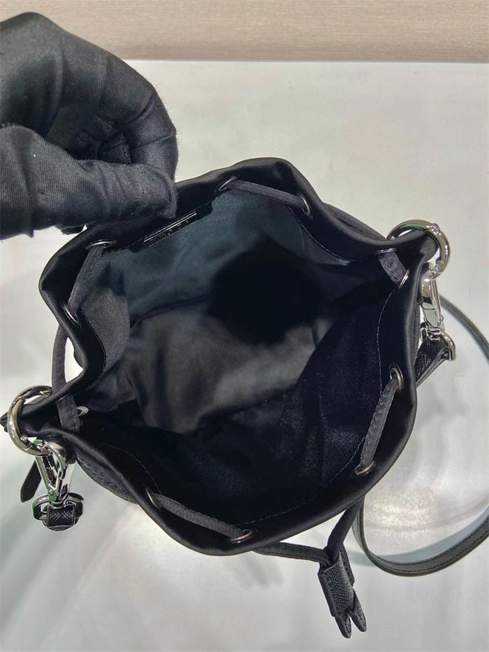 Prada Re-Edition 1978 Re-Nylon mini-bag 1BE067 Black High