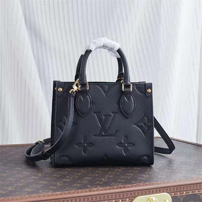 Louis Vuitton OnTheGo BB Monogram Empreinte cowhide leather M46993 High