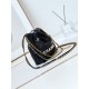 Chanel 22 MINI HANDBAG Shiny Calfskin Black & Gold-Tone Metal AS3980 High