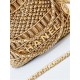 Chanel 22 MINI HANDBAG Shiny Calfskin Flower Patterns & Gold-Tone Metal AS3980 High