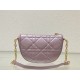 Diorstar Callisto Bag Macrocannage Lambskin Pink High