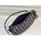 Diorstar Callisto Bag Dior Oblique Jacquard Blue High