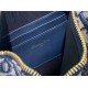 Diorstar Callisto Bag Dior Oblique Jacquard Blue High