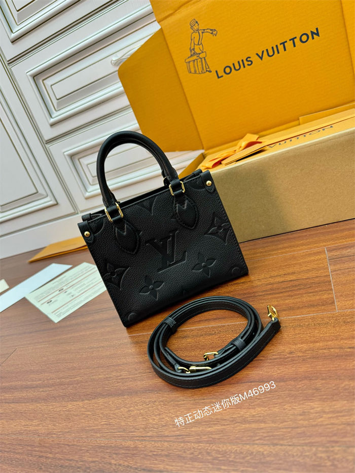 Louis Vuitton OnTheGo BB Monogram Empreinte cowhide leather M46993 Top