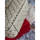 Valentino Spike Medium Bag Lambskin LIGHT IVORY High