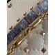 Valentino Spike Medium Bag Lambskin LIGHT IVORY High