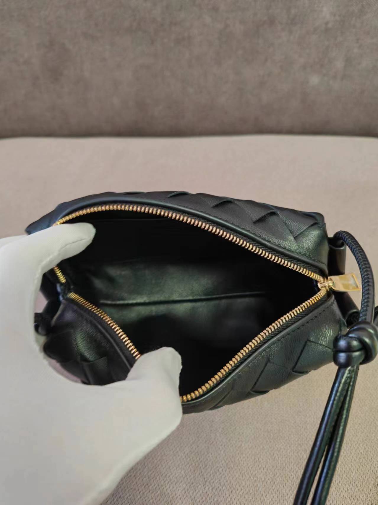 Loop Camera Bag Mini Lambskin Black High