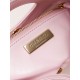 Chanel 31 SHOPPING BAG Mini AS4133 Shiny Lambskin & Gold-Tone Metal Pink A