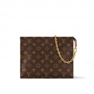 Louis Vuitton Toiletry Pouch On Chain Monogram coated canvas M81412 Top