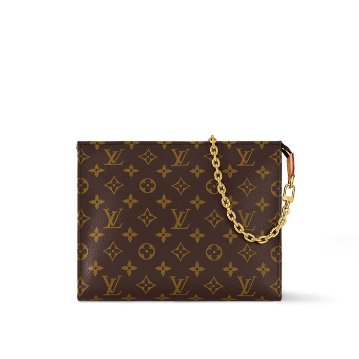 Louis Vuitton Toiletry Pouch On Chain Monogram coated canvas M81412 Top