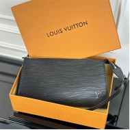 Louis Vuitton Pochette Accessoires Epi grained cowhide leather M82720 Black High