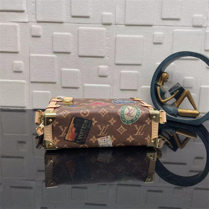 Louis Vuitton Side Trunk MM Monogram coated canvas M47085 High