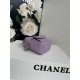 Chanel Mini Backpack Grained Calfskin Gold-Tone Metal AP3753 Purple High