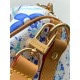 Louis Vuitton Speedy Bandouliere 25 Bag Monogram Tiles coated canvas Lagoon Blue M11264 High