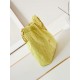 Chanel 22 MEDIUM HANDBAG Canvas & Gold-Tone Metal AS3261 Yellow High