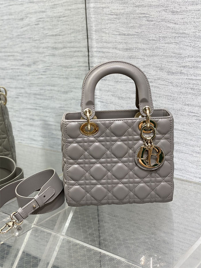 SMALL LADY Dior MY ABCDior BAG Cannage Lambskin High