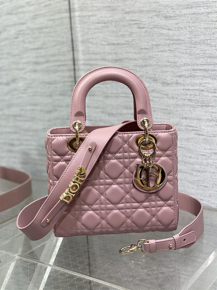 SMALL LADY Dior MY ABCDior BAG Cannage Lambskin High