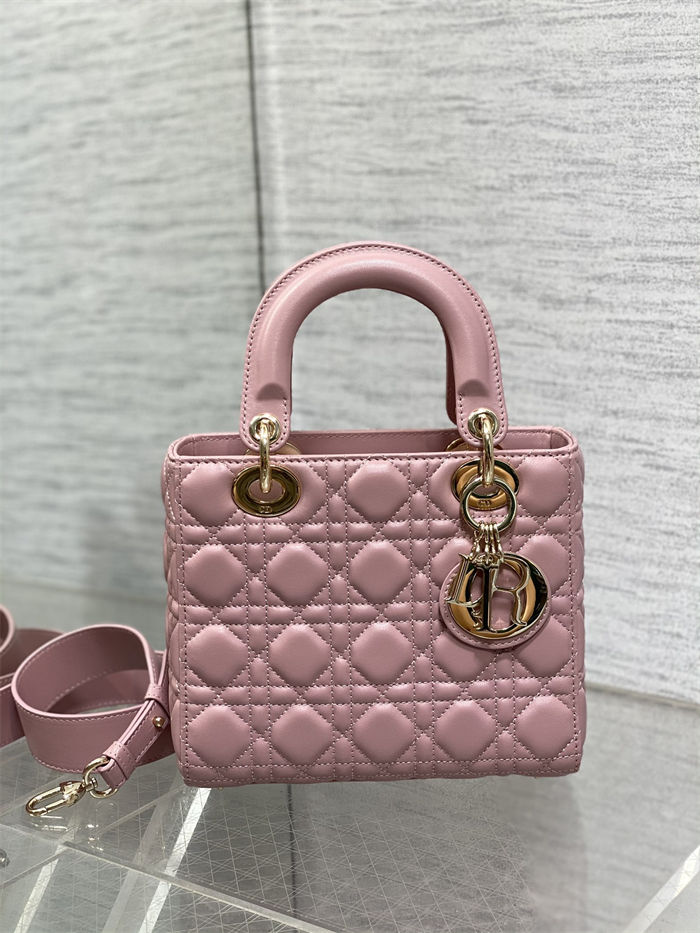 SMALL LADY Dior MY ABCDior BAG Cannage Lambskin High