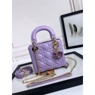 MINI LADY Dior BAG Cannage Lambskin Resin High