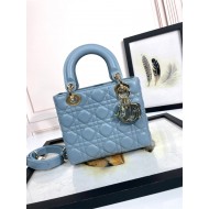 SMALL LADY Dior MY ABCDior BAG Cannage Lambskin Resin High