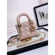 MINI LADY Dior BAG Cannage Lambskin Resin High