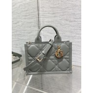 MINI Dior BOOK TOTE Macrocannage Calfskin High