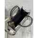 SMALL Dior BOOK TOTE Zodiac Embroidery and Black Calfskin With Strap High