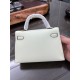 Hermes Kelly Mini II Bag Epsom Leather In Vert Fizz CTN High