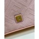 BAGUETTE canvas Laser Cut Strap bag Pink High